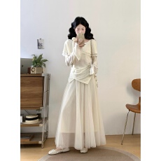 批发<b class='q'>大码</b><b class='q'>女装</b>2026超火春装搭配一整套胖mm显瘦独特漂亮绝美两件套装裙