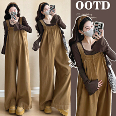 批发有货<b class='q'>孕妇</b><b class='q'>春夏</b>套装显瘦打底背带裤<b class='q'>孕妇</b><b class='q'>2</b>件套套装