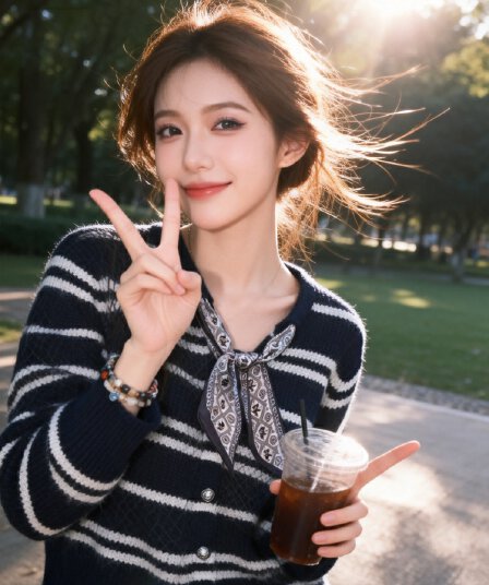 2026 가을 겨울 새로운 프랑스식 나비 매듭 스트라이프 니트 오픈 가디건 스웨터 여자 루즈핏 슬림해 보이는 표지 고기 긴팔 맨위