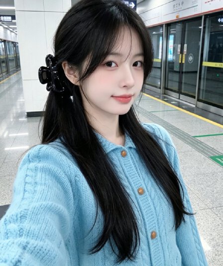 한 부서 외출용 연령 감소 마 무늬 폴로 칼라 니트 스웨터 맨위 가을 겨울 새로운 바다 폼 블루 스웨터 오픈 가디건 여성 코트