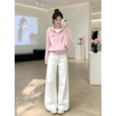 批发超火穿搭一整套装女秋冬<b class='q'>新款</b>设计感打底衫针织毛衣牛仔裤三件套潮
