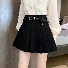 批发实拍2026春<b class='q'>夏</b>新款韩版显瘦百搭防走光高腰西装百褶短裙半身裙女装