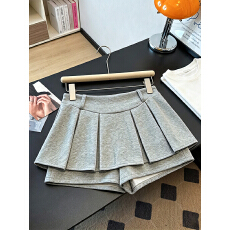 批发小个子百褶半身裙女夏季防走光裤裙辣妹显瘦<b class='q'>迷你裙</b>子高腰a字短裙