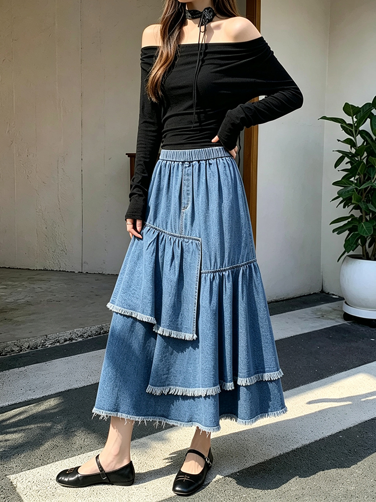 大码女装春季胖MM时尚宽松显瘦...