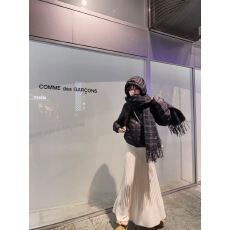 批发梨形身材必须拿下针织裙不显胯百褶长裙子