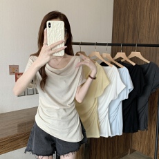 批发已出货，实拍胖妹妹<b class='q'>大码</b>洋气显瘦夏款短袖上衣1701