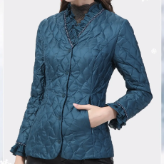 批发网图羽绒棉服女短款外套时尚羽绒棉衣保暖棉袄时尚防寒2025冬季