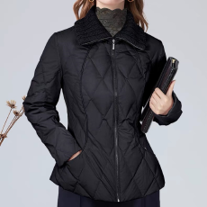 批发网图羽绒棉服女短款外套时尚羽绒棉衣保暖棉袄时尚防寒2025冬季