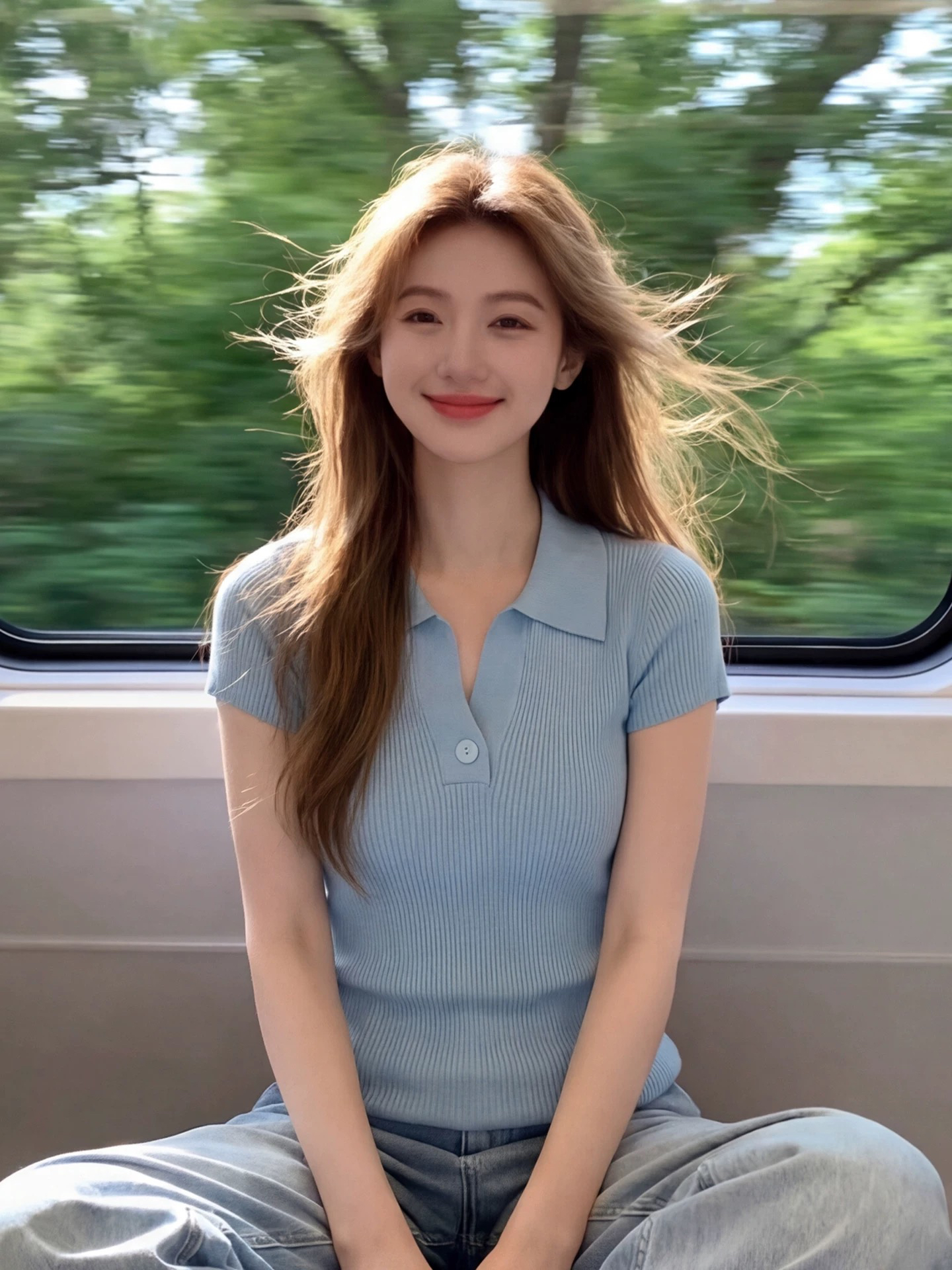 튀김 거리 고유 한 아름다운 맨위 여자 2026 새로운 품격 디자인 고급 센스 아름다운 자이언트 잘 생긴 반팔 티셔츠