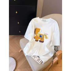 批发官图 21支纯棉-210克（100%棉） 2026年夏装短袖T恤女印花