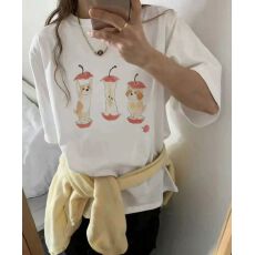 批发21支纯棉-210克（纯棉） 夏装短袖T恤<b class='q'>女</b>韩版大码宽松