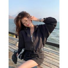 批发轻薄透气冰丝防晒衣<b class='q'>女款</b>2026新款夏季薄款专业户外短款冲锋衣外套