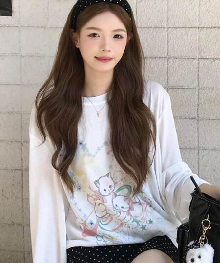 2026 년 180 그램 아마 눈꽃 긴팔 티셔츠 태양 보호 셔츠 기본 셔츠 블라우스 통기성 루즈핏