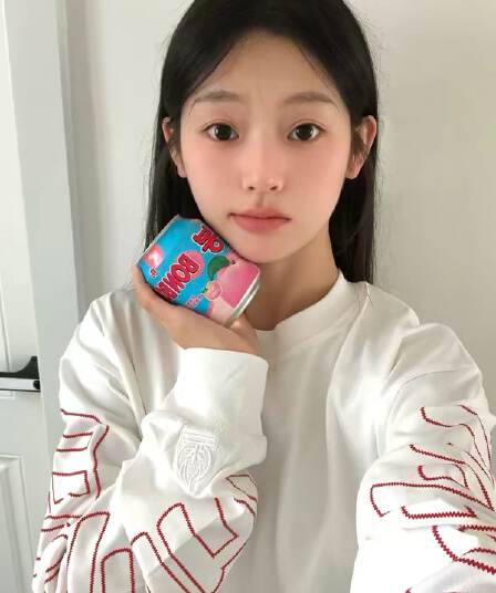 2026 가을 자수 네리 가게 천 순면 220 그램 긴팔 티셔츠 여성