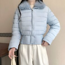 批发小蛮腰冬季新款棉衣棉服女短款冬装加厚保暖好看女士棉袄外套