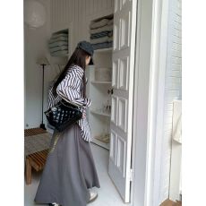 批发2026薄款<b class='q'>森系</b>复古黑色条纹<b class='q'>衬衫</b>外穿女休闲慵懒风新款<b class='q'>衬衣</b>潮