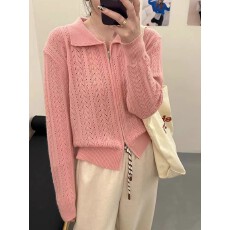 批发针织开衫毛衣外套女装<b class='q'>秋</b>冬外穿2025新款爆款欧货宽松上衣