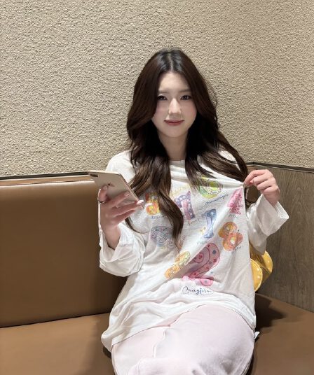 여름 켜기 새로운 라이 경기 서울 차가운 센스 재미있는 프린트 긴팔 블라우스 봄 여름 태양 보호 셔츠 티셔츠 여성 셔츠