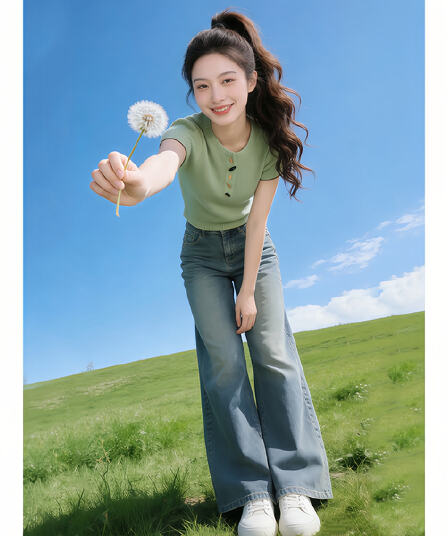 여름 새로운 디자인 센스 아름다운 슬림해 보이는 패션 품격 다용도 부드러운 찹쌀 라운드 넥 니트 맨위 Chic 작은 셔츠 여성