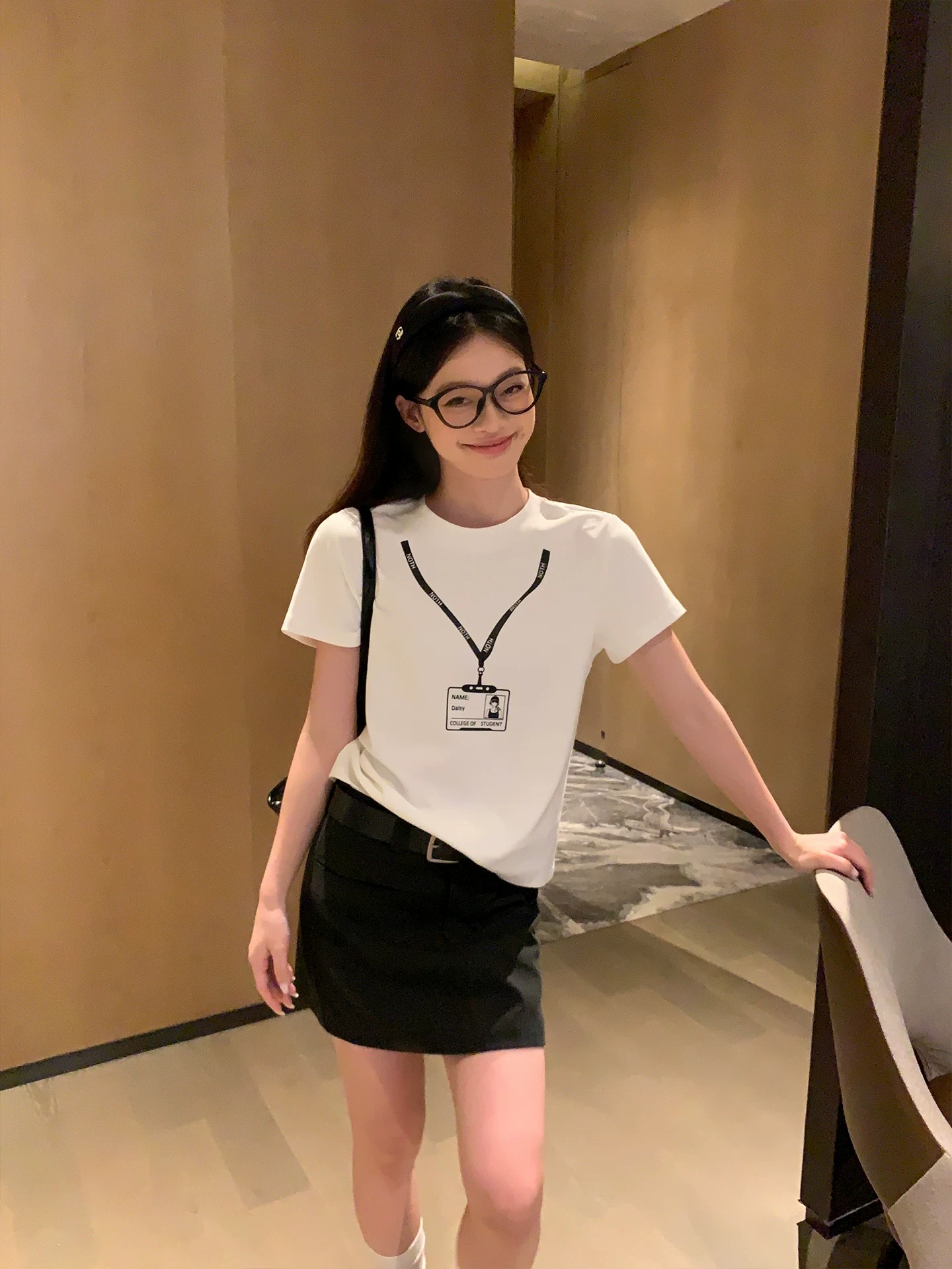 40 순면 220 그램 92 면 8 암모니아 Lun 긍정적 인 어깨 반팔 티셔츠 여성 프린트