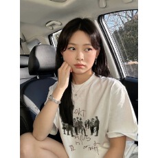 批发官图 21支纯棉-210克棉 夏装韩系短袖T恤女<b class='q'>韩版</b><b class='q'>宽松</b>大码印花