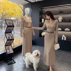 批发韩国高级感通勤穿搭显瘦新品衣服<b class='q'>长袖</b>时尚流行女装秋冬高端<b class='q'>连衣裙</b>