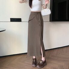 批发实拍西装半身裙子<b class='q'>女士</b>装早春2026年新款包臀小个子高腰a字中长裙