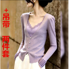 批发2026年秋季新品法式绝美单穿小上衣欧货<b class='q'>高端</b>重要场合漂亮气质小衫
