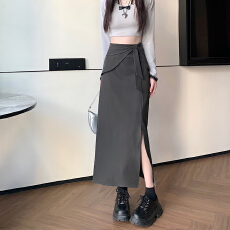 批发实拍西装<b class='q'>半身</b>裙子女士装早春2026年新款包臀小个子高腰a字中长裙