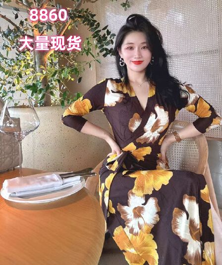 여름 새로운 고급 드레스 빅 사이즈 몸매 가꾸기 슬림해 보이는 표지 허리 표지 고기 품격 슬림해 보이는 프랑스식 다용도 출퇴근
