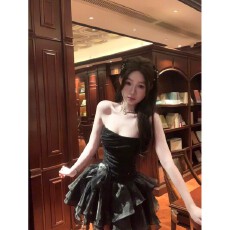 批发香肉肉“猫女星纱 ”原创猫耳朵设计公主蓬蓬裙