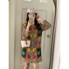 批发2026韩国<b class='q'>东大门</b>流行复古百搭宽松吊带蕾丝钩花<b class='q'>连衣裙</b>女