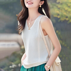 批发实拍！实拍！有大图！2025夏冰丝针织吊带背心女外穿内搭上衣