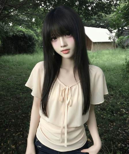 있음 미끄럼 방지 밴딩 쉬폰 주름 싸움 사람들 면 페이크 레이어드 여성 여름 허리 수축 슬림해 보이는 품격 맨위
