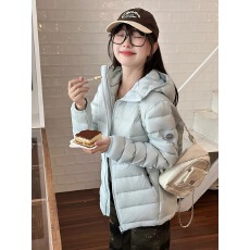 批发韩版宽松2026新款<b class='q'>羽绒服</b>女排骨泡芙排骨大码短款连帽棉外套