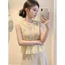 批发特别漂亮上衣设计感小众女2026年春夏新款气质穿搭高端高级感<b class='q'>大码</b>