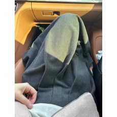 批发灰色毛呢半身裙秋<b class='q'>冬</b>季女高腰设计感小众加厚百褶裙长款a字半裙女