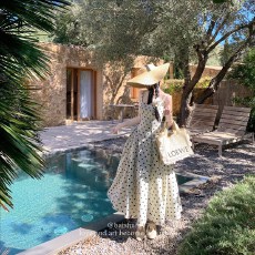 批发白水女 游园爱丽丝 <b class='q'>赫本</b><b class='q'>风</b>波点吊带裙女春夏法式复古修身连衣裙