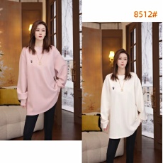 刺绣款 长袖休闲冬季保暖百搭卫衣#  8512#