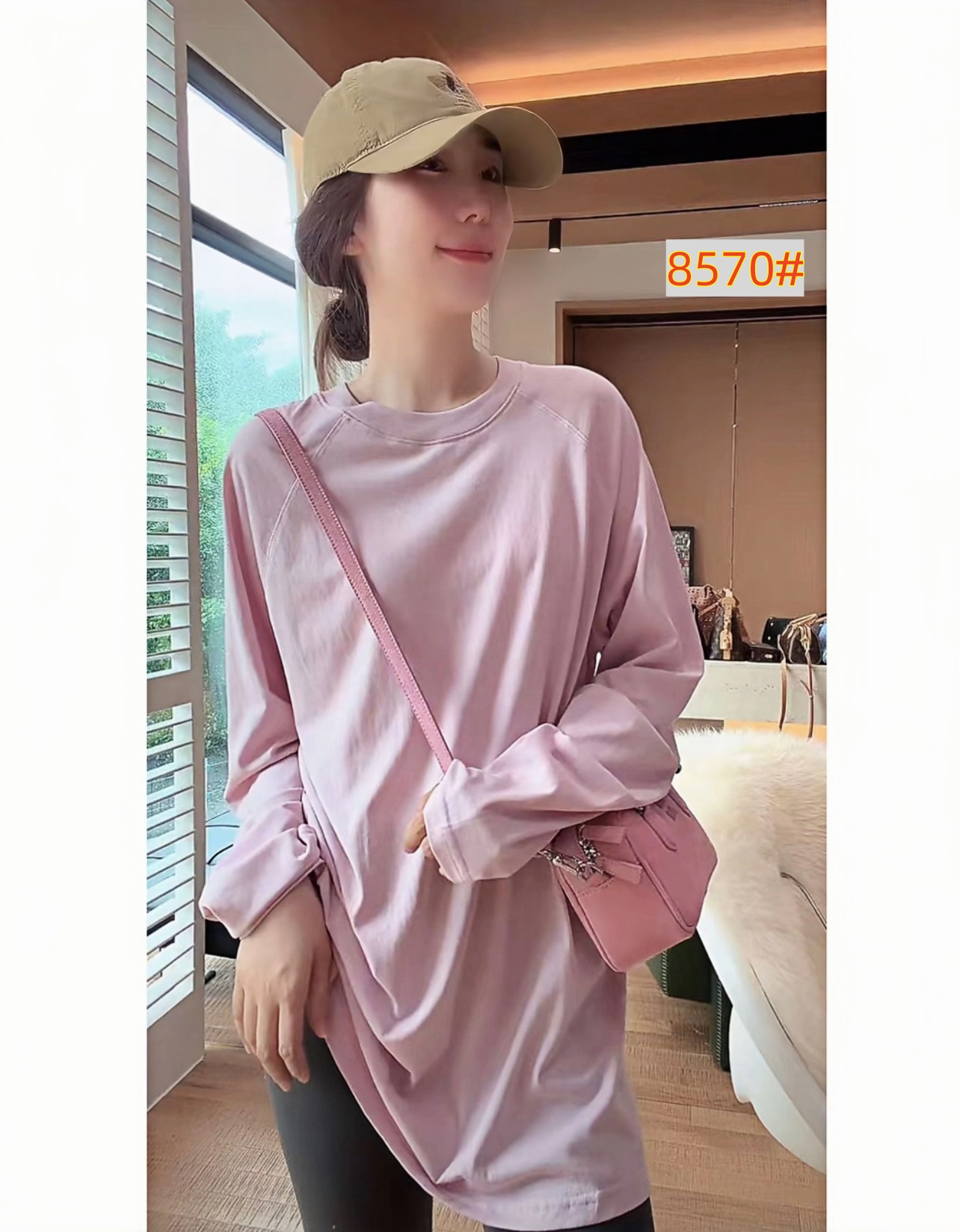 익스트림 제인 티셔츠 종이 사람들 라운드 넥 다용도 루즈핏 외국 가스 느긋한 센스 긴팔 만나는