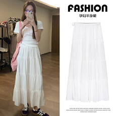 批发现孕妇无托腹 2026新款明星同款半身裙高腰显瘦半身裙夏季半身裙