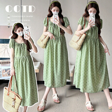 批发有货实拍2026<b class='q'>孕妇</b><b class='q'>夏装</b>新款夏季新品<b class='q'>短袖</b>波点连衣裙纯棉<b class='q'>孕妇</b><b class='q'>连衣裙</b>