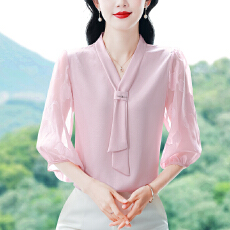 批发2026夏季新款高档真丝衬衫<b class='q'>女</b>桑蚕丝条纹上衣时尚外穿遮肚子小衫
