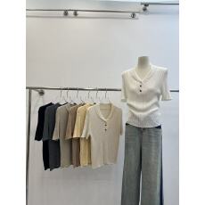 高级感polo领麻花纹冰丝短袖针织衫2026春季新款女韩系甜美风上衣