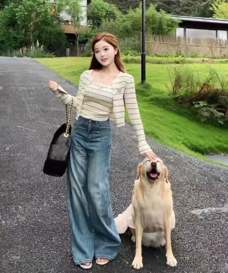 프랑스식 작은 샤넬 스타일 니트 스트라이프 오픈 가디건 인사이드 가져 가라. 캐미솔 두 조각 여성 세트 고급 센스 자이언트 잘 생긴 ~ 중 세트