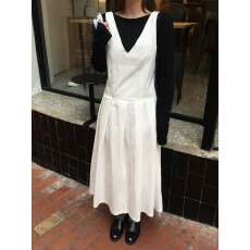 批发韩国东大门2026春季新款百搭优雅散摆无袖长款<b class='q'>连衣裙</b>女