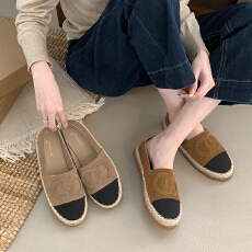 批发2026春爆款推荐 牛皮版 乐福鞋厚软底磨砂真皮渔夫女鞋 35-40码