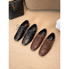 批发2025秋<b class='q'>冬</b>新款英伦风系带乐福鞋女布洛克百搭时尚小皮鞋女大码鞋