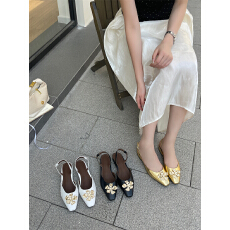 批发2026年<b class='q'>春</b>款新品平跟包头半拖凉鞋女鞋