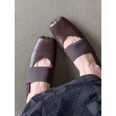 批发方头松紧带玛丽珍鞋女2025冬季新款时尚<b class='q'>百搭</b>浅口内增高单鞋